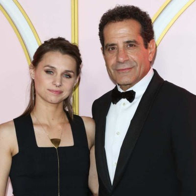 Tony Shalhoub and his youngest daughter, Sophie Shalhoub.